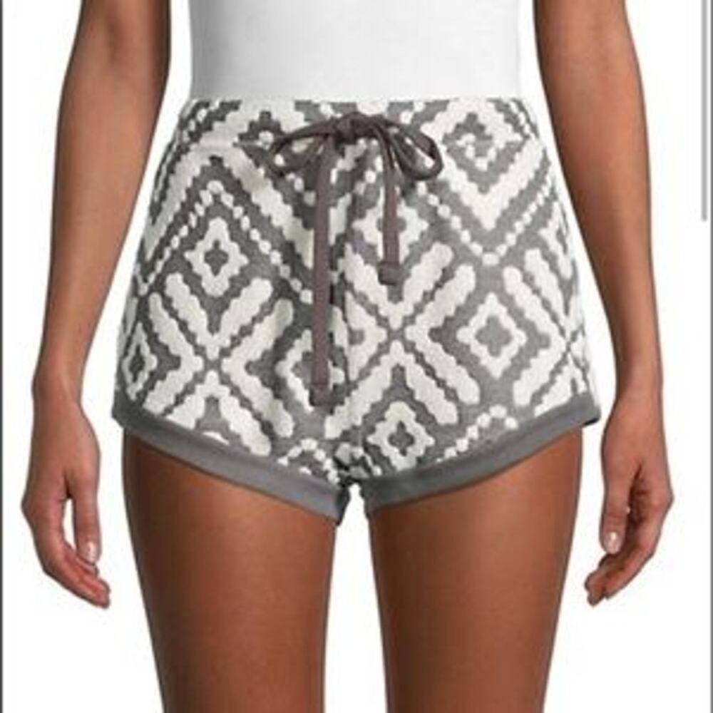 Free People Movement Micro Shorts Terry Cloth Beachy Vacation Women Medium
